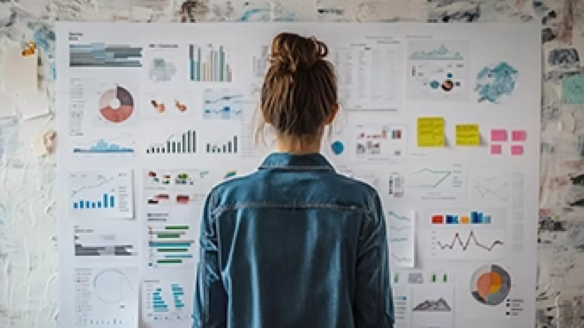 Une personne regarde un plan détaillé de projet