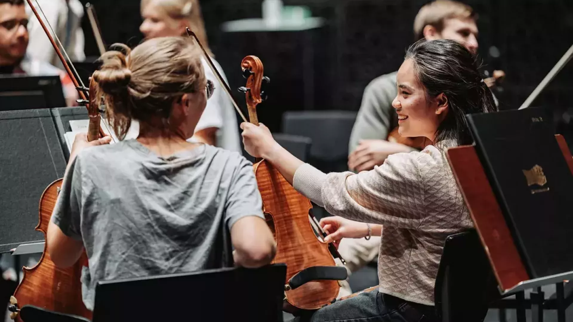 orchestre avec musiciens