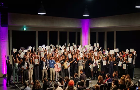cérémonie de remise de diplômes
