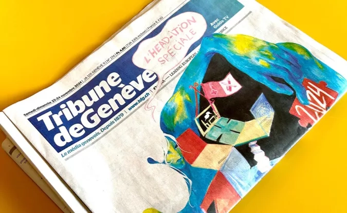 tribune de genève en collaboration avec la HEAD