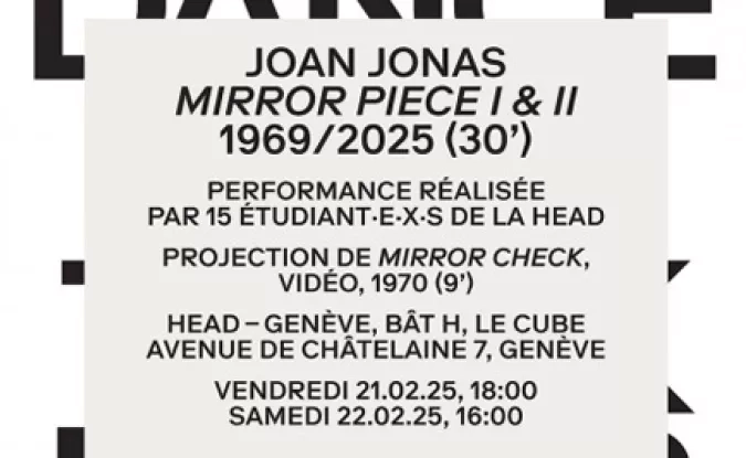 Afiche promo Mirror Piece HEAD