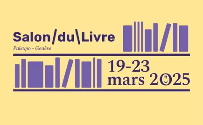 Affiche promotionnelle du salon du livre