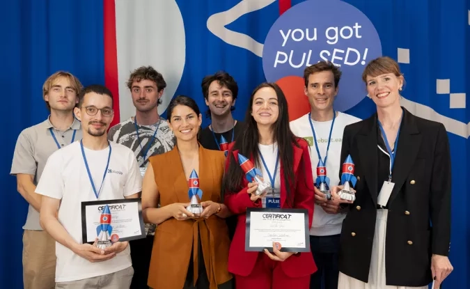 La team 9 de Pulse incubateur HES