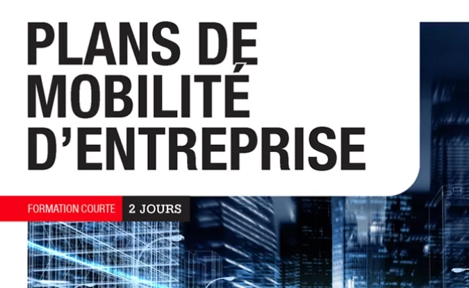  Plans de mobilité d'entreprise