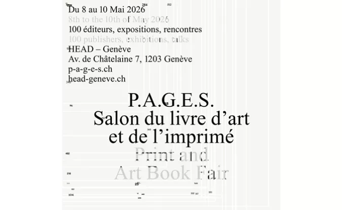 P.A.G.E.S. Salon du livre d'art et de l’imprimé 2026