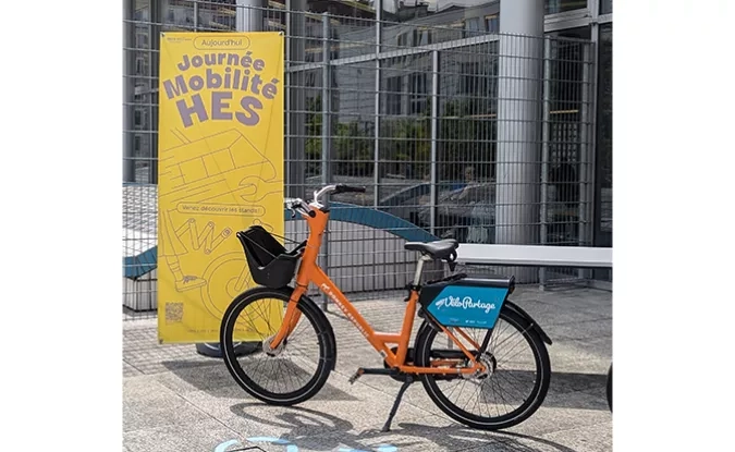Bannière de la journée mobilité et vélo Donkey republic