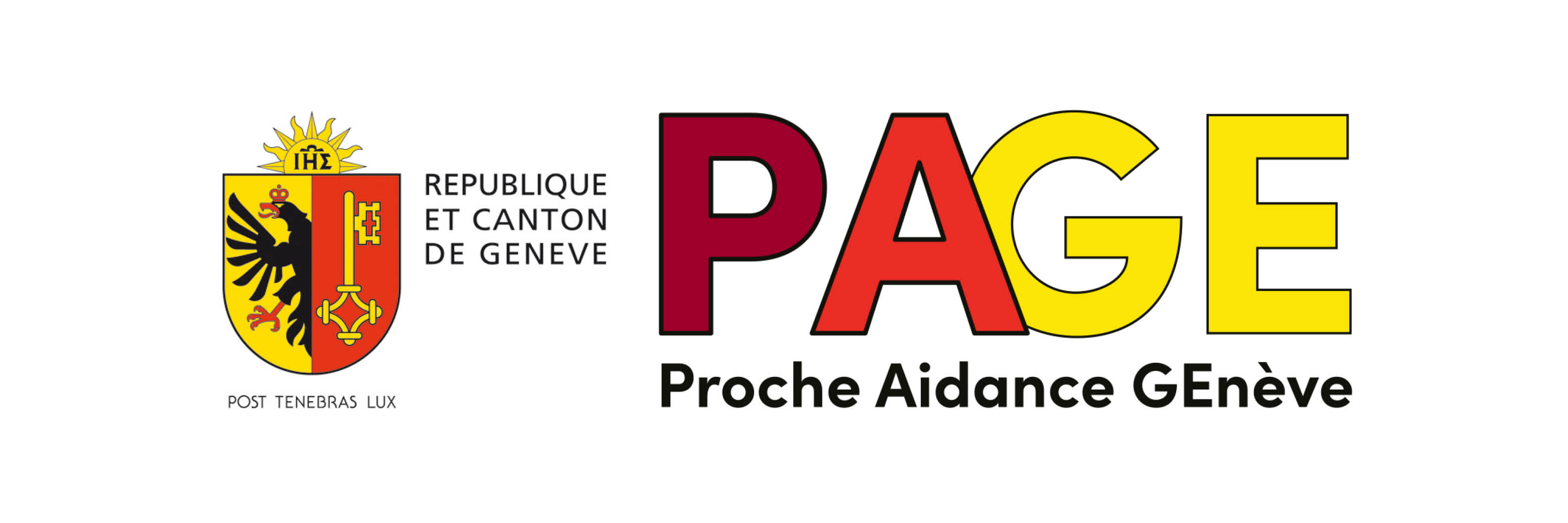 Logos DGS et proches aidants Genève