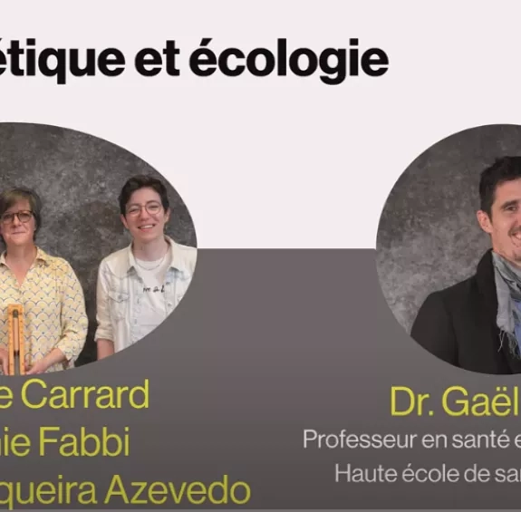 Podcast "Santé Environnement #5 "Diététique et écologie" disponible sur Youtube