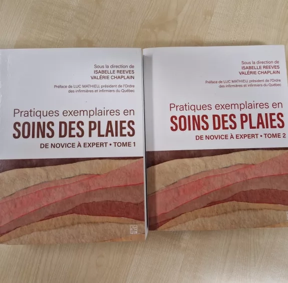 tomes 1 et 2 du livre soins des plaies
