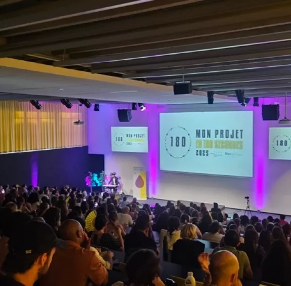 180 secondes 2025 - photo de la salle
