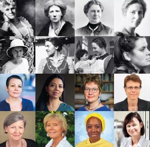 Exposition 26 portraits de femmes engagée dans la Genève humanitaire