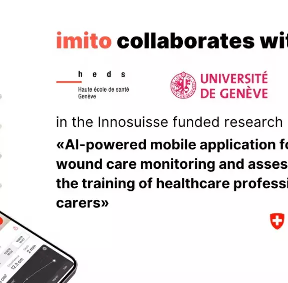 AI-powered mobile application for assisted wound care monitoring and assessment, and the training of healthcare professionals and carers