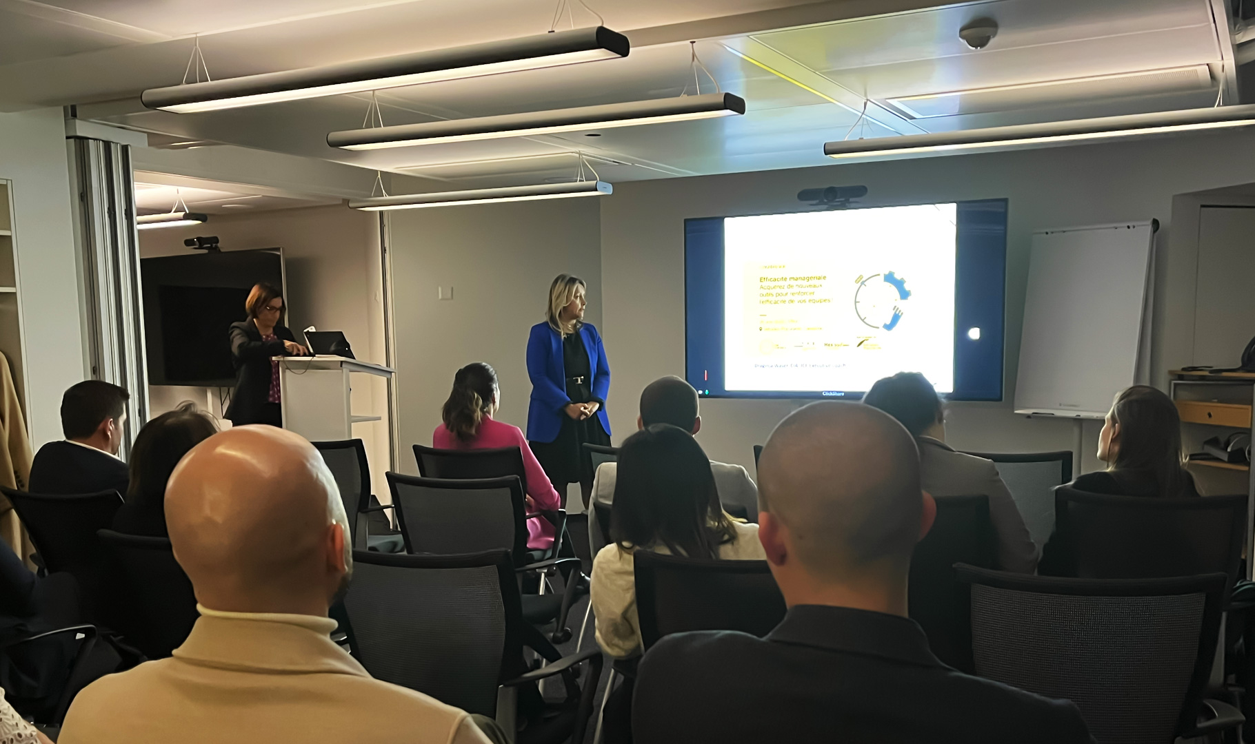 Bannière Conférence Efficacité Managériale