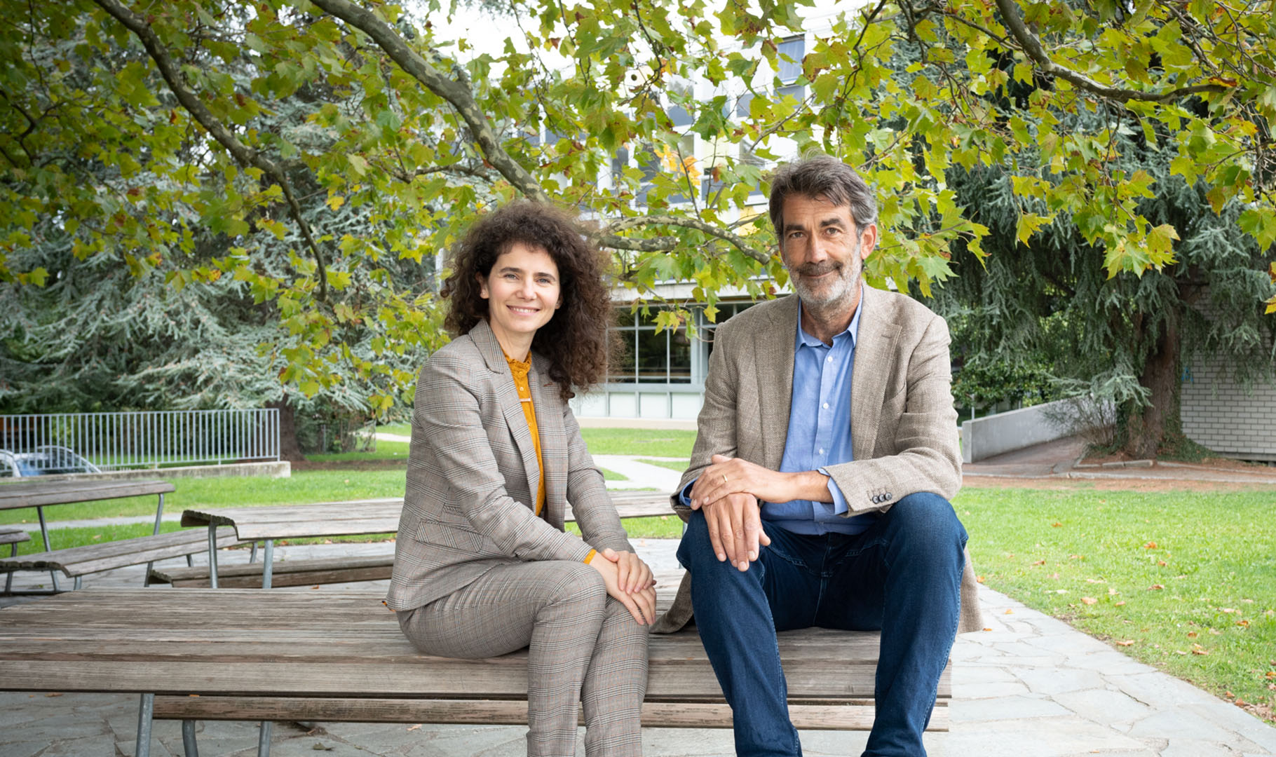 Portraits Anjeza Kadilli & Antoine Mach