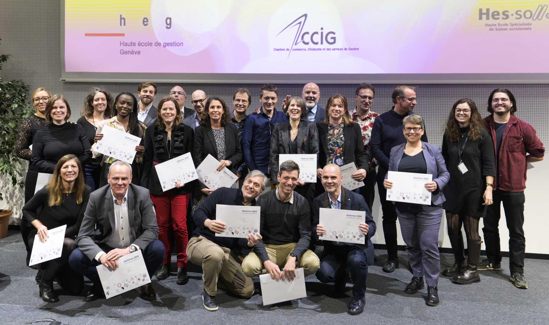 Cérémonie de remise des diplômes de la Formation continue 2024 - Prix DAS en Managemente durable