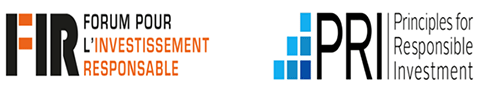 Logo Forum pour l'Investissement Responsable (FIR) & The Principles for Responsible Investment (PRI)©