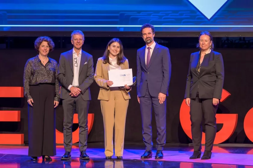 Remise de diplômes 2025 - Photo prix spéciaux EE - HES-SO
