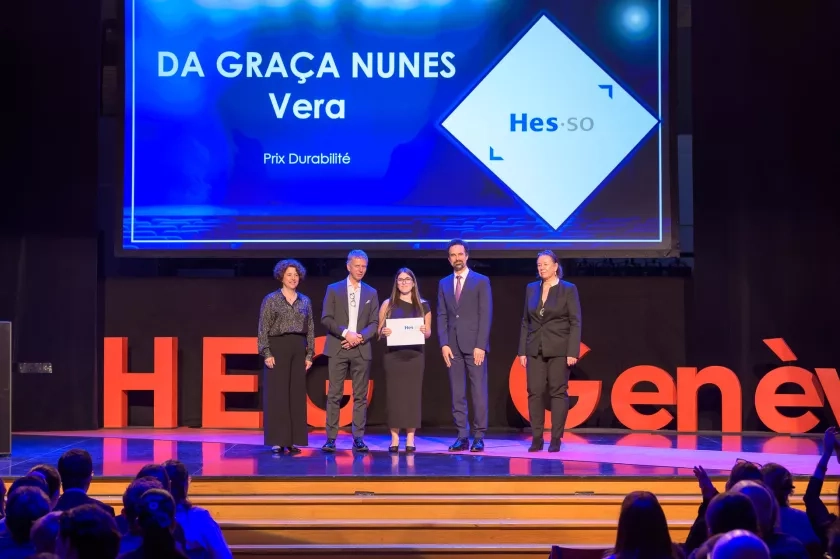 Remise de diplômes 2025 - Photo prix spéciaux EE - HES-SO (durabilité - Da Graca Nunes)
