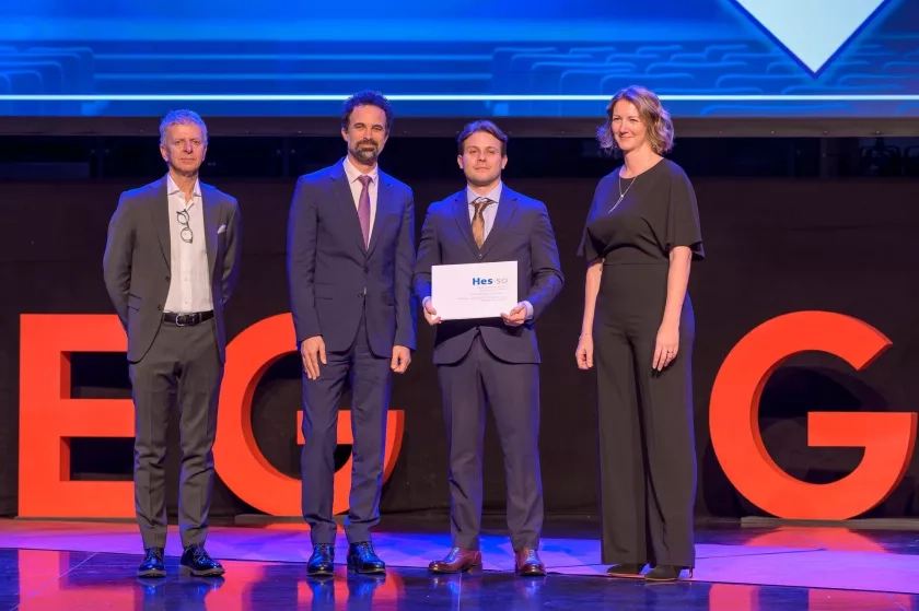 Remise de diplômes 2025 - Photo prix spéciaux IG - HES-SO (Furlan)