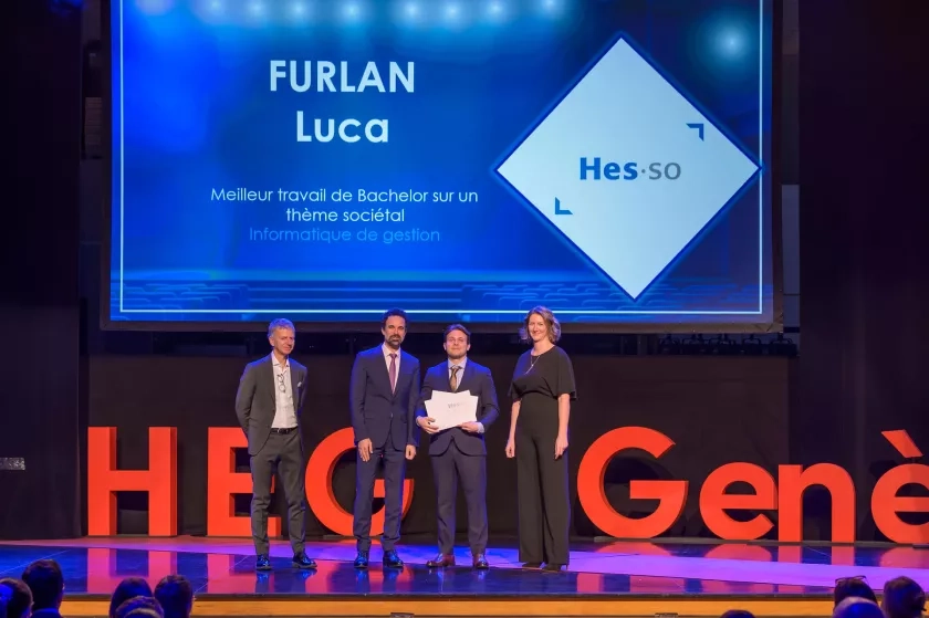 Remise de diplômes 2025 - Photo prix spéciaux IG - HES-SO (Furlan)