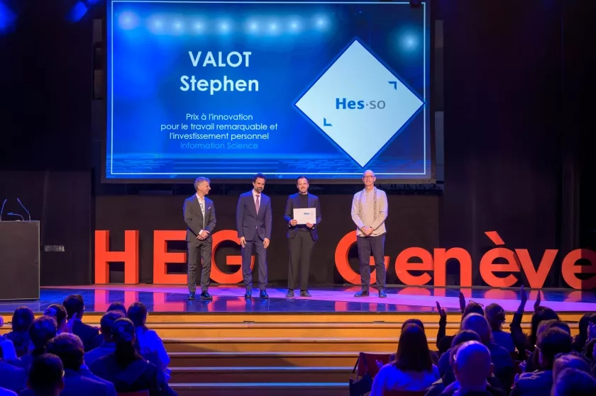 Remise de diplômes 2025 - Photo prix spéciaux IS - HES-SO