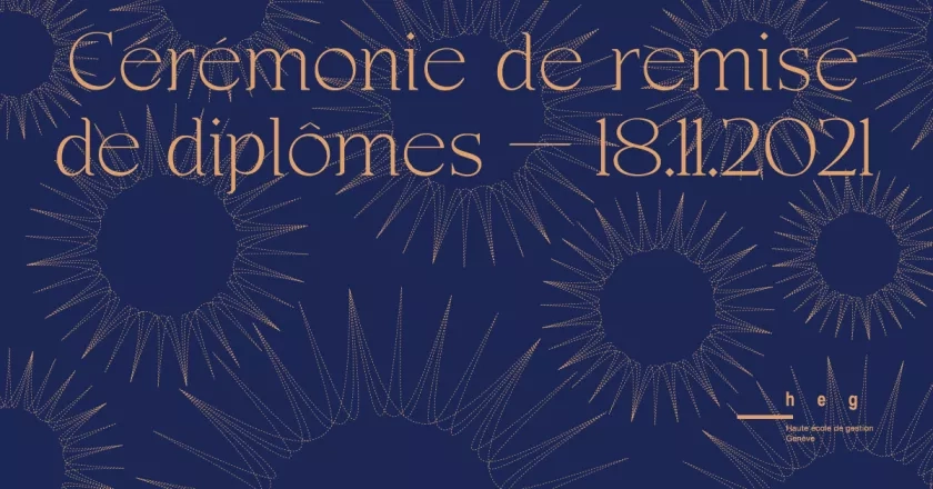 Visuel cérémonie de remise de diplômes 2021