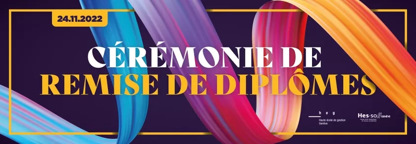 Visuel cérémonie de remise de diplômes 2022