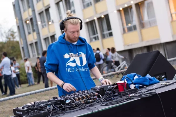 20 ans HEG - ambiance, animations et concerts