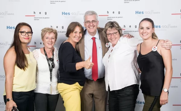20 ans HEG-Genève - photocall