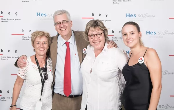20 ans HEG-Genève - photocall