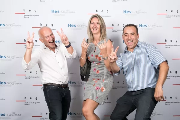 20 ans HEG-Genève - photocall