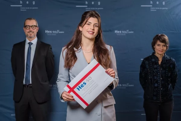 Prix à l'innovation - HES-SO - décerné à Camille RATTAZI
