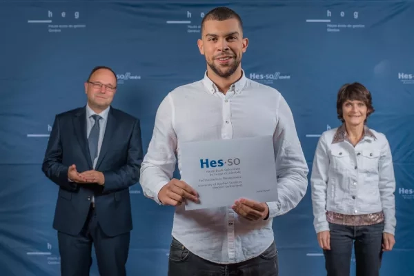 Prix à l'innovation - HES-SO - décerné à Damien NORDET