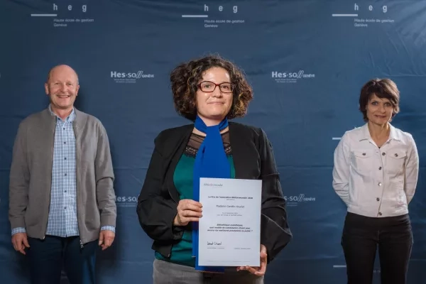 Prix Biblioromandie décerné à Camille HOURIET