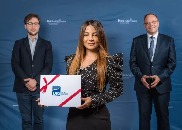 Prix du Meilleur travail de bachelor en Logistique - UIG - décerné à Paola OVIEDO BENITEZ