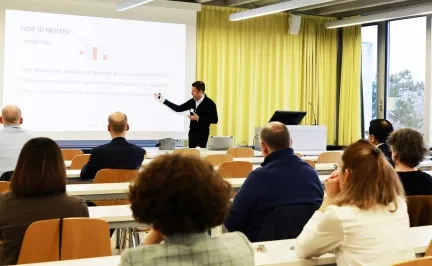 Retour en image de la conférence : Approche quantitative