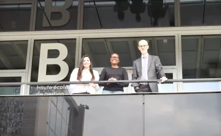 Alison Mera, Reine Obounou et Gordon Aeschimann