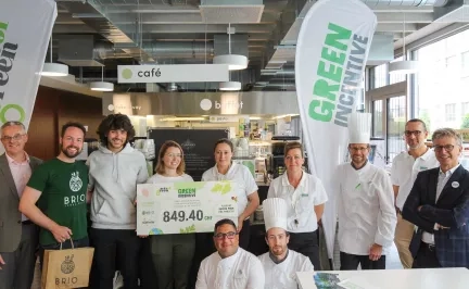 Bannière green café Battelle