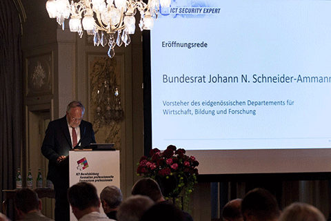 Le conseiller fédéral Johann Schneider-Ammann 