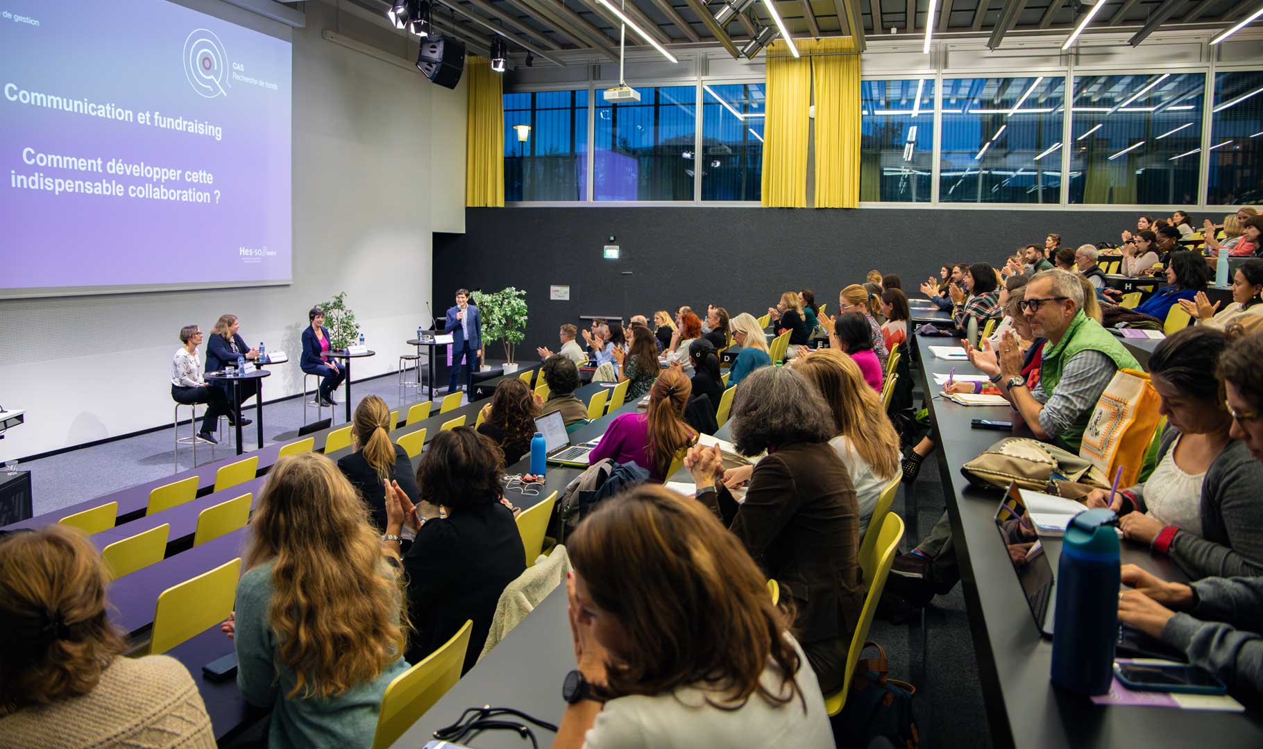 Événement : Communication & fundraising : Comment développer cette indispensable collaboration. Aula HEG-Genève