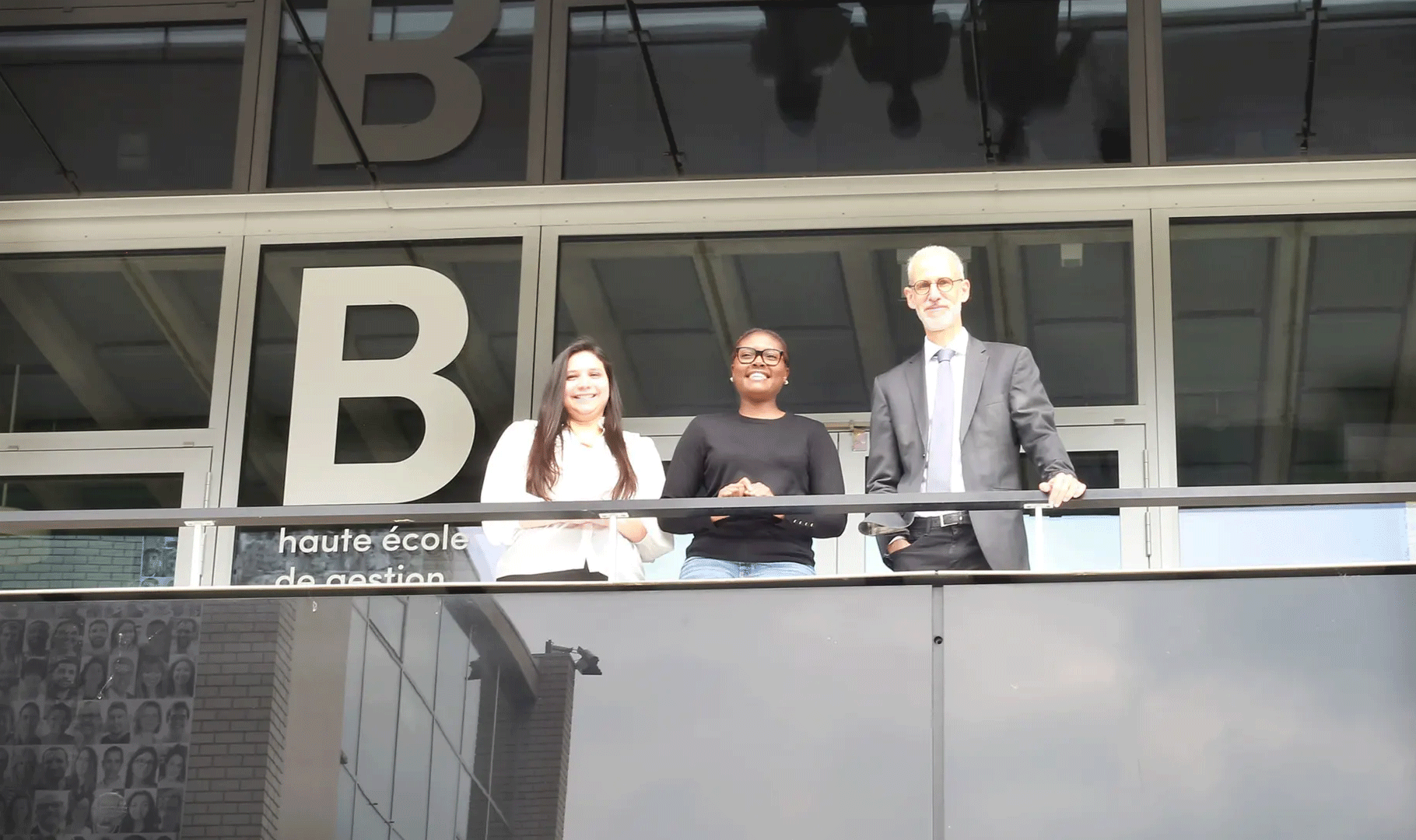 Alison Mera, Reine Obounou et Gordon Aeschimann