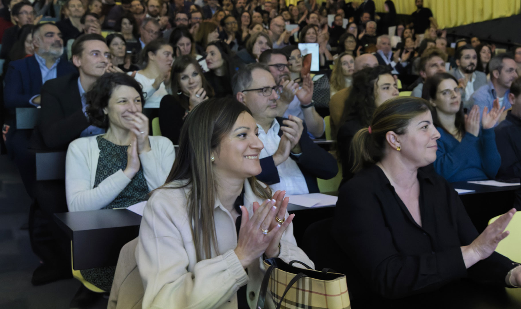 photo du public lors de la cérémonie de remise des diplômes