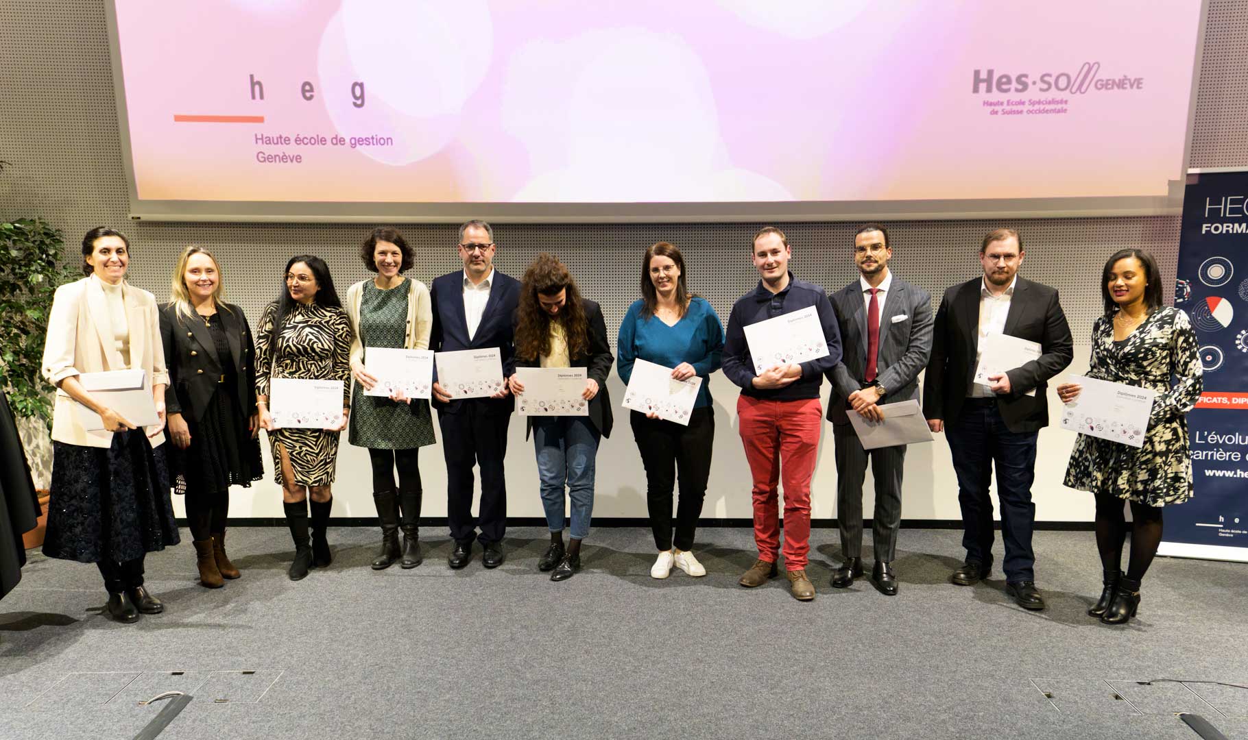 Cérémonie de remise des diplômes de la Formation continue 2024 - Prix CAS Audit Interne