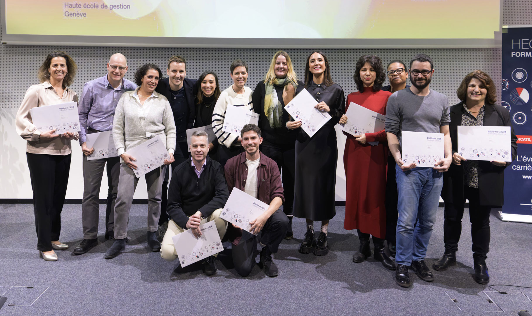 Cérémonie de remise des diplômes de la Formation continue 2024 - Prix CAS Recherche de Fonds