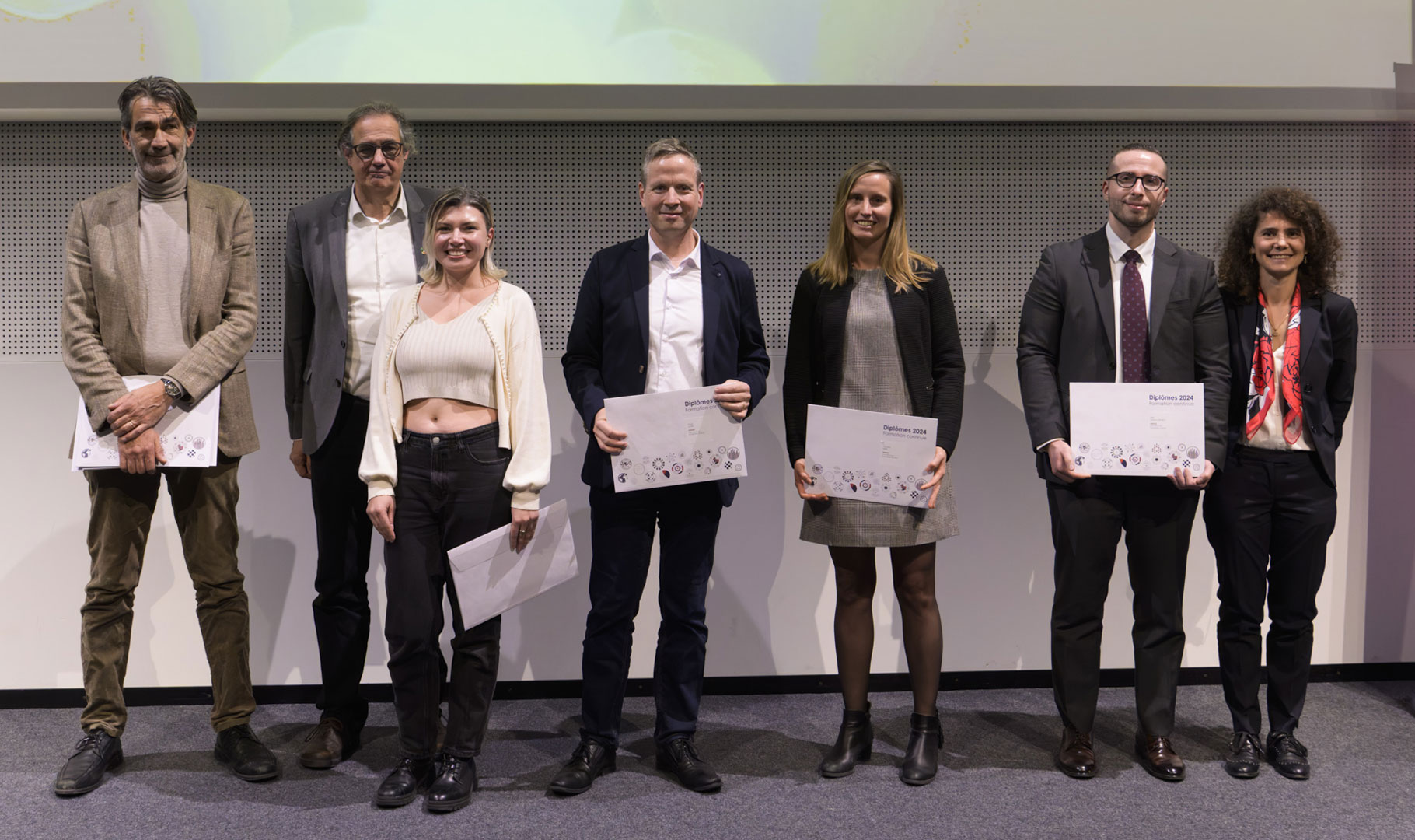 Cérémonie de remise des diplômes de la Formation continue 2024 - Prix CAS Sustainable finance