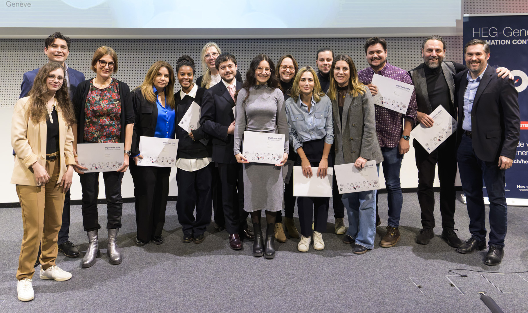 Cérémonie de remise des diplômes de la Formation continue 2024 - Prix DAS Responsable communication
