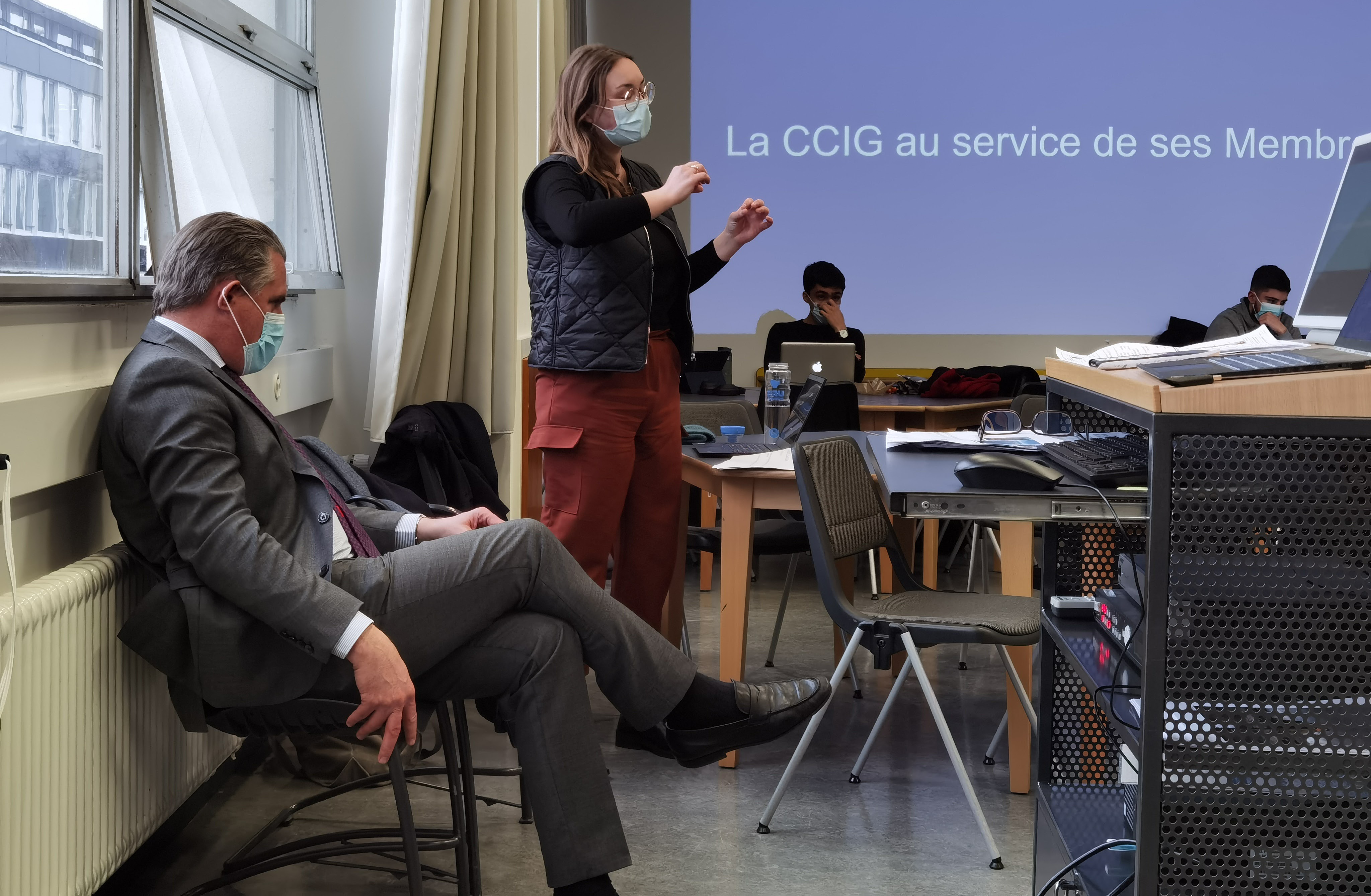 Mme Anne Huron, CCIG - Chambre de commerce, d'industrie et des services de Genève.