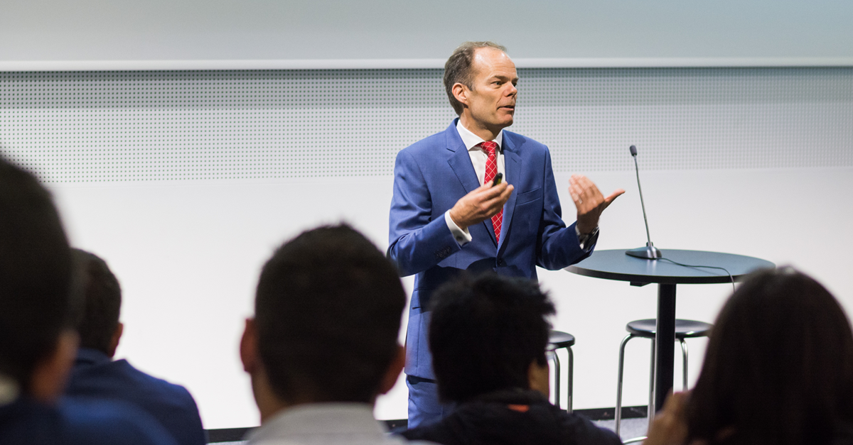 M. Cédric Anker - Conférence EMBA HEG-Genève