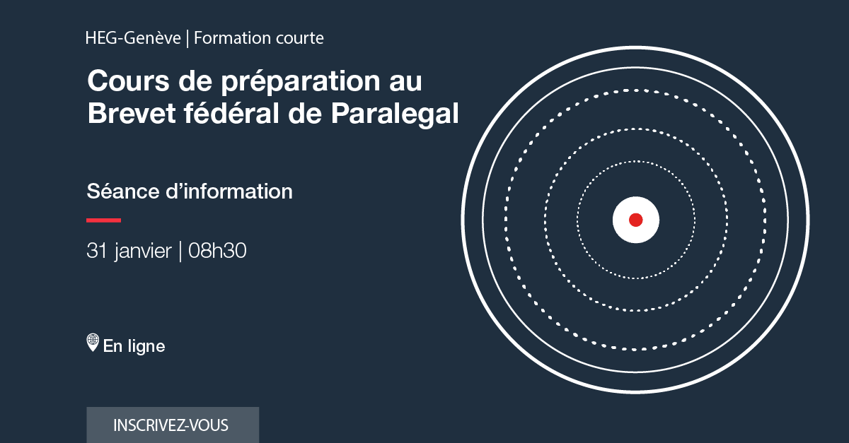 Cours de préparation au Brevet fédéral de Paralegal