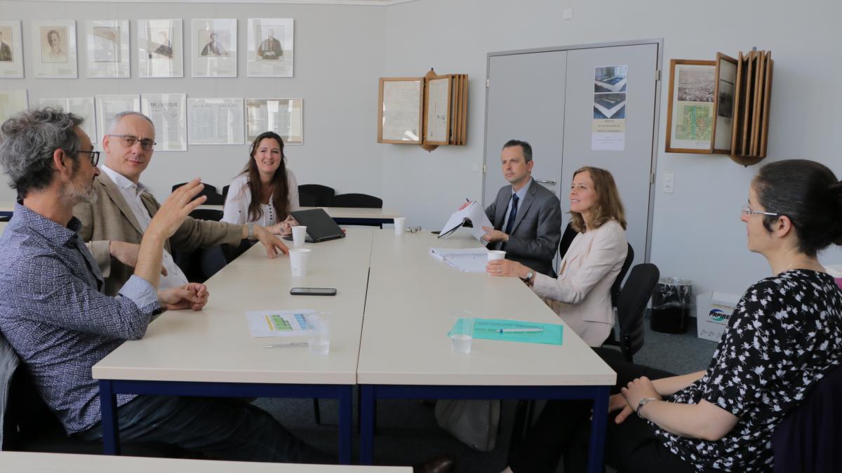 Rencontre du Prof. Ferro-Luzzi avec Lori Sterling, sous-ministre du Travail du Canada